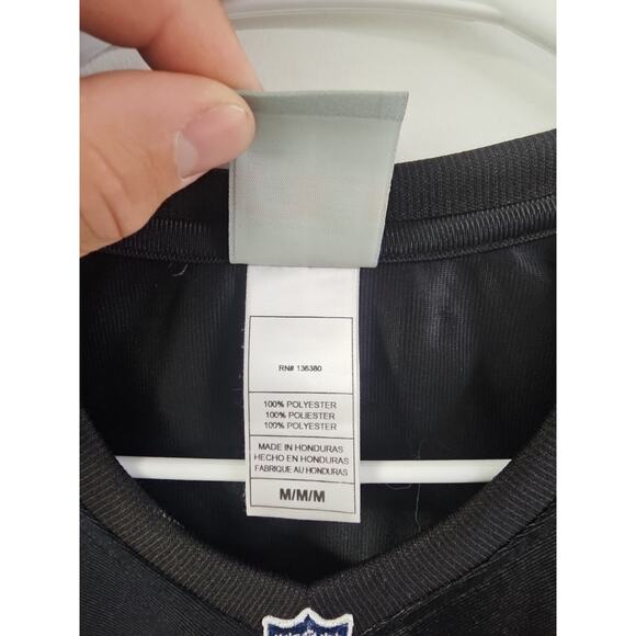 NFL Team Apparel PRO LINE Jersey Youth Medium Oakland Raiders #82 Jordy Nelson - Picture 4 of 8